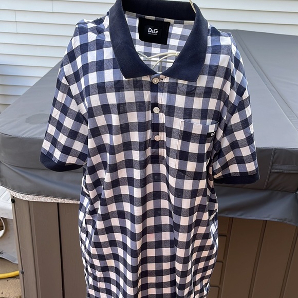 Dolce and Gabbana 100% cotton polo size 54 - Picture 4 of 10